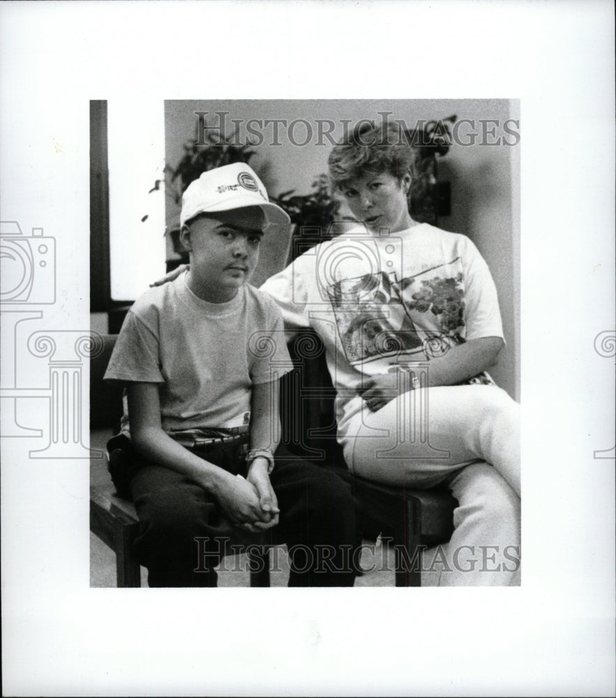1990 Press Photo Danny Strawser Bone Marrow transplant - RRW72757 - Historic Images