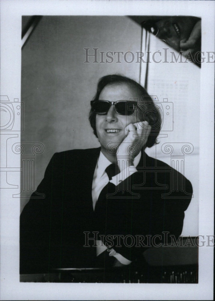 1971 Press Photo George Shearing Jazz Pianist - RRW73033 - Historic Images