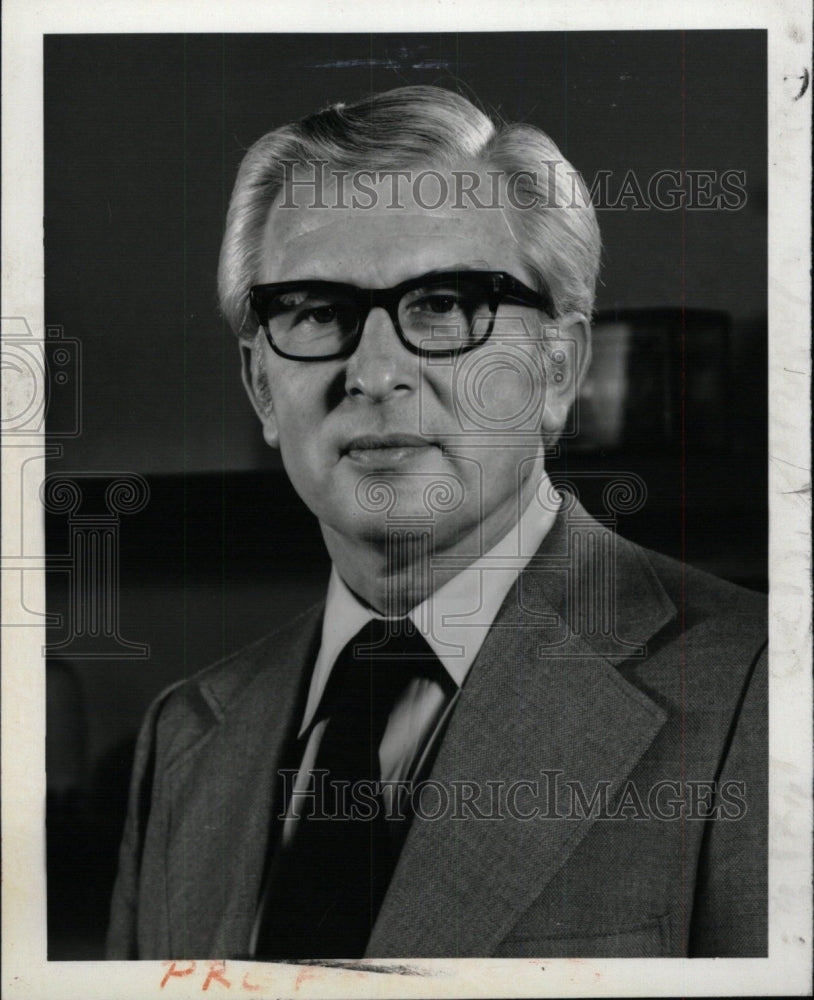 1981 Press Photo Herbert Dow Business executive Smile - RRW73047 - Historic Images