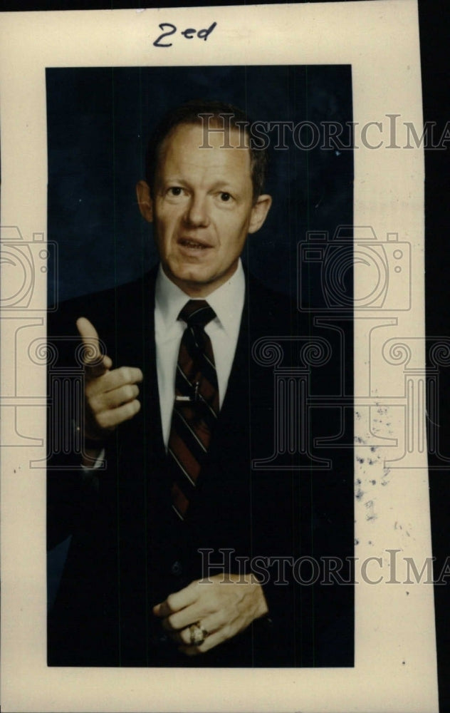 1986 Press Photo Charles Plumb, Lecturer and POW - RRW73097 - Historic Images