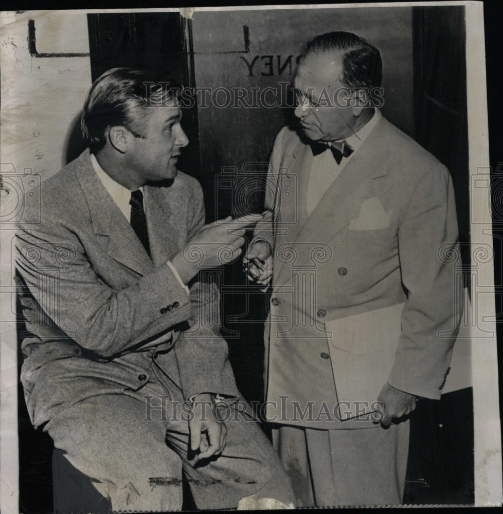 1949 Press Photo Joseph Kirkwood Jr star Joe Palooka - RRW73231 - Historic Images