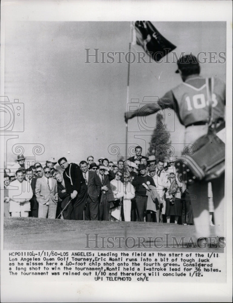 1960 Press Photo Los Angeles Golf Tourney Eric Monti - RRW73241 - Historic Images
