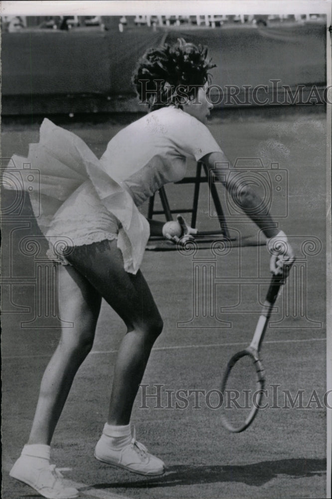 1982 Press Photo Brazil Maria Bueno Germany Renate Hill - RRW73475 - Historic Images