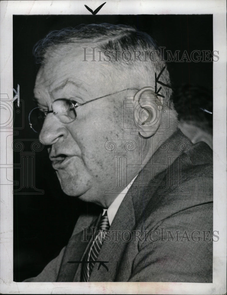 1941 Press Photo Harold Ickes Former Secretary Commerce - RRW73503 - Historic Images