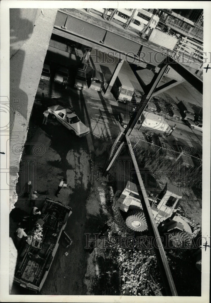 1980 Press Photo Lomoyne Fawley Lake Plunged ramp - RRW73509 - Historic Images