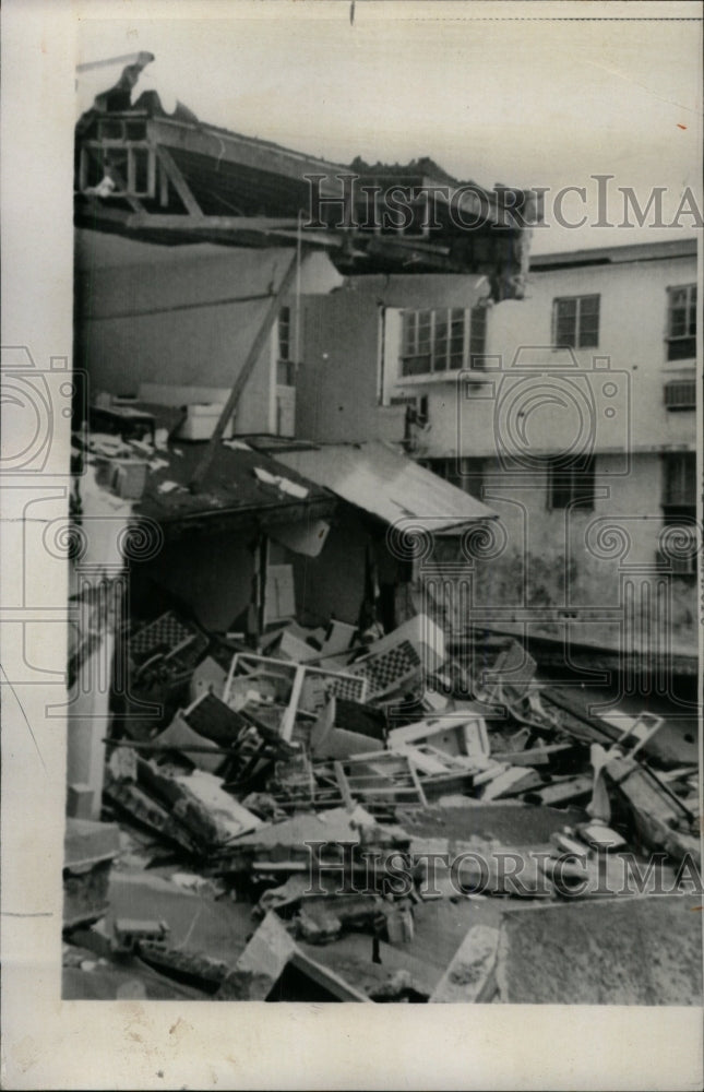 1965 Press Photo Hurricane Betsy Bella Vista Motel Surf - RRW73561 - Historic Images