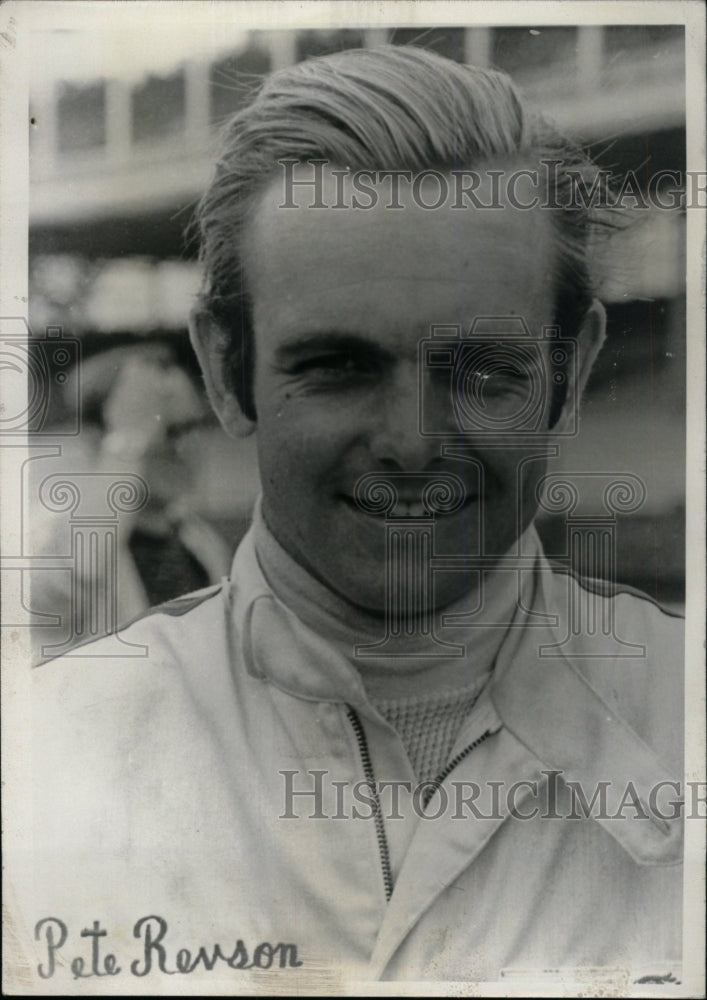 1971 Press Photo Peter Revson American Race Car Driver - RRW73693 - Historic Images