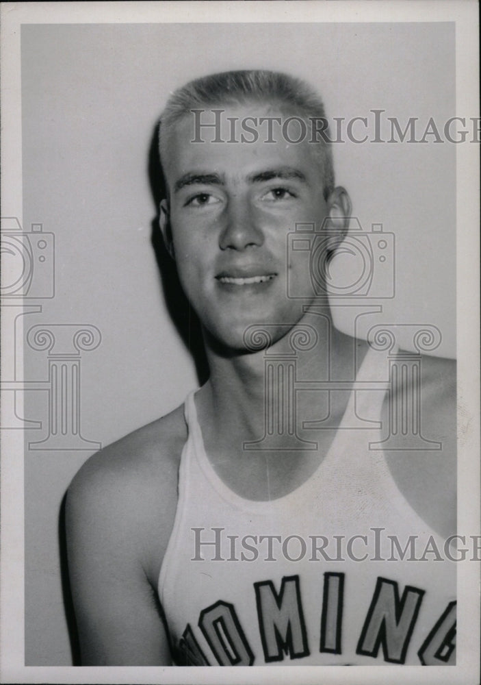 1954 Press Photo Harry Jorgensen Universtiy Wyoming - RRW73697 - Historic Images