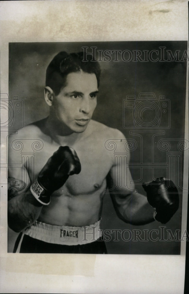 1957 Press Photo Danny Nardico Boxer Silver Star - RRW73727 - Historic Images