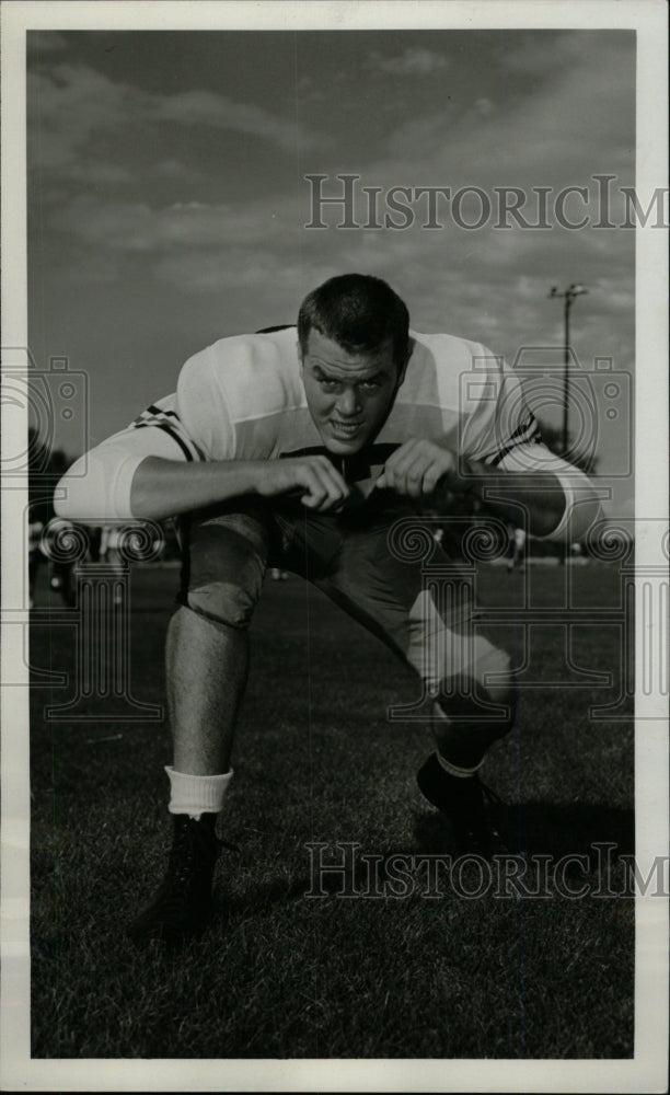 1951 Press Photo Jack Jorgenson Football Colorado - RRW73771 - Historic Images