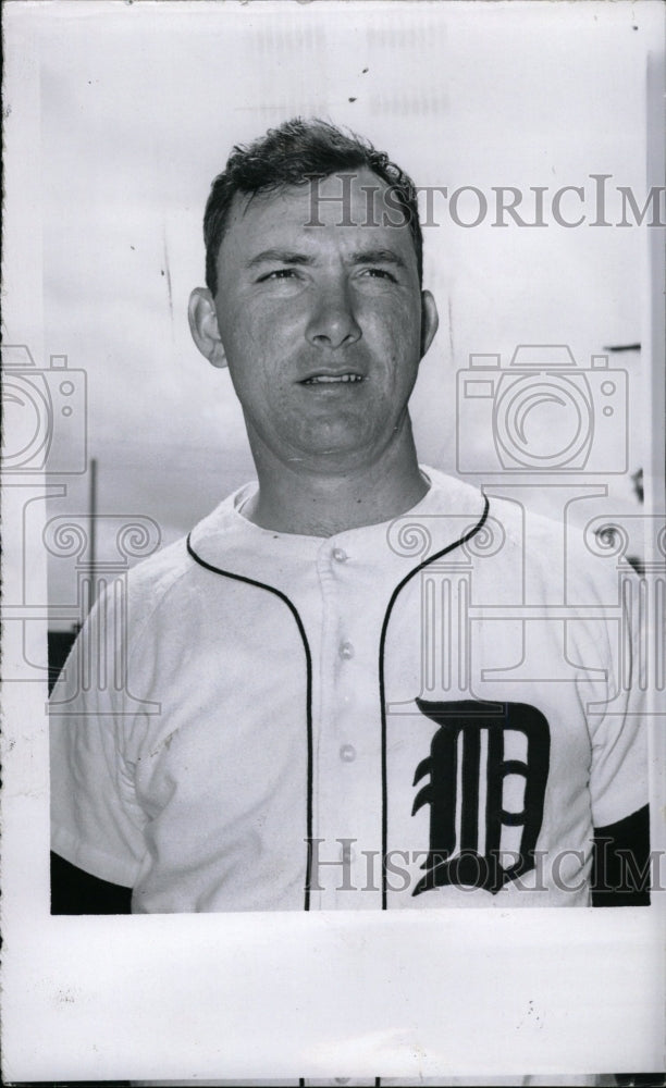 1966 Press Photo Dave Wickersham Baseball Player - RRW73783 - Historic Images