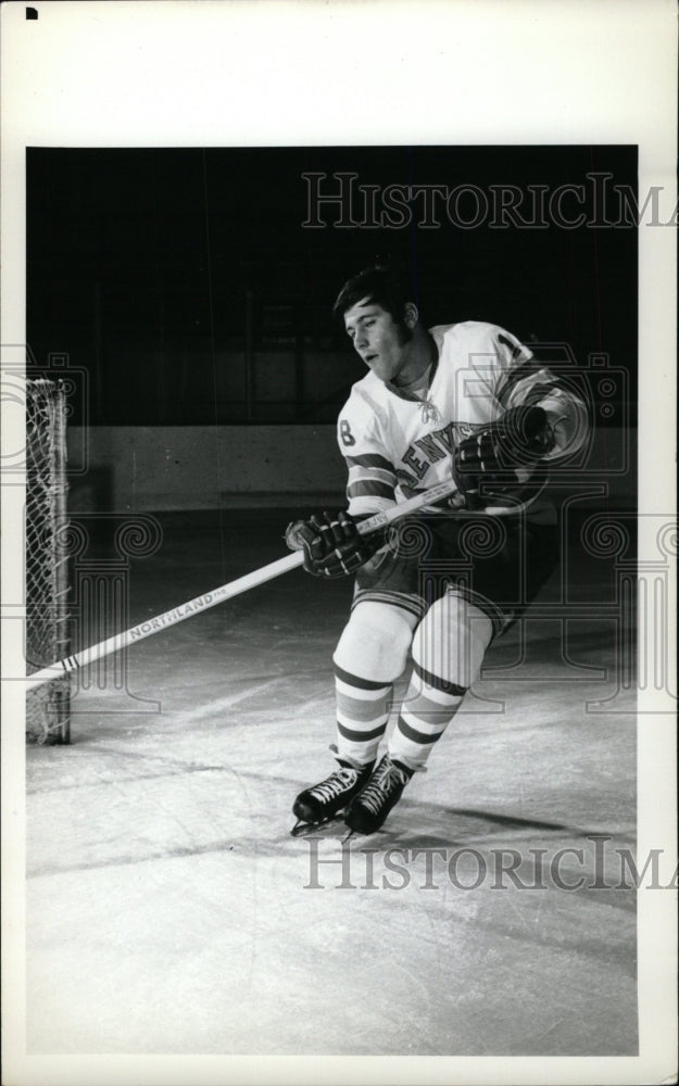 1973 Press Photo Jim Peluso Denver University Hockey - RRW73855 - Historic Images