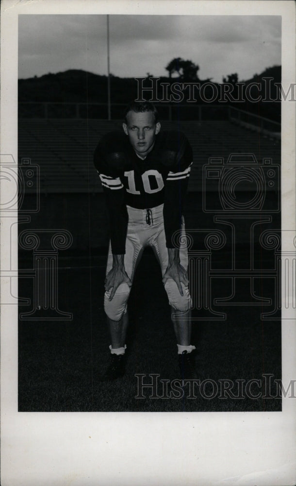 1950 Press Photo Harvey Kingrey football player - RRW73907 - Historic Images