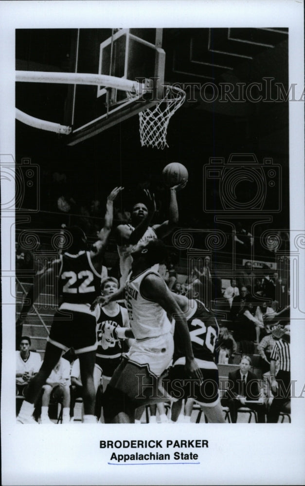 1990 Press Photo Broderick Parker player Appalachian St - RRW73947 - Historic Images