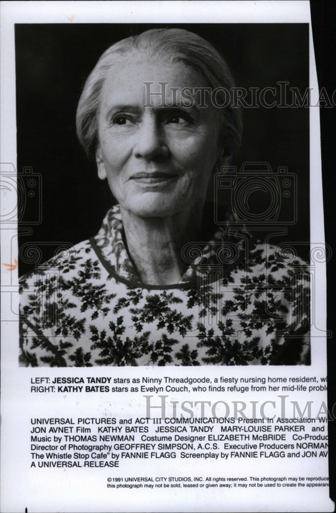 1995 Press Photo Jessica Tandy actress - RRW73989 - Historic Images