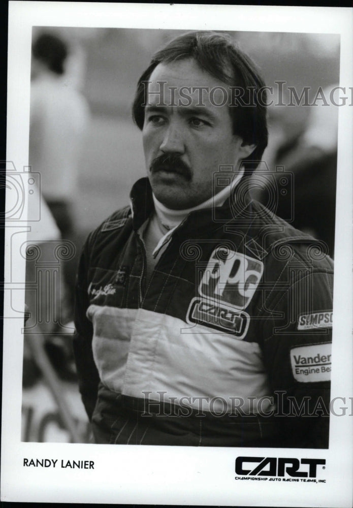 Press Photo Randy Lanier CART driver - RRW74185 - Historic Images