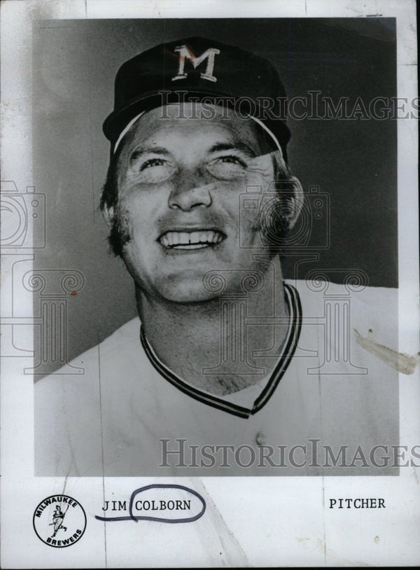 1975 Press Photo James Colborn Milwaukee Brewers - RRW74229 - Historic ...