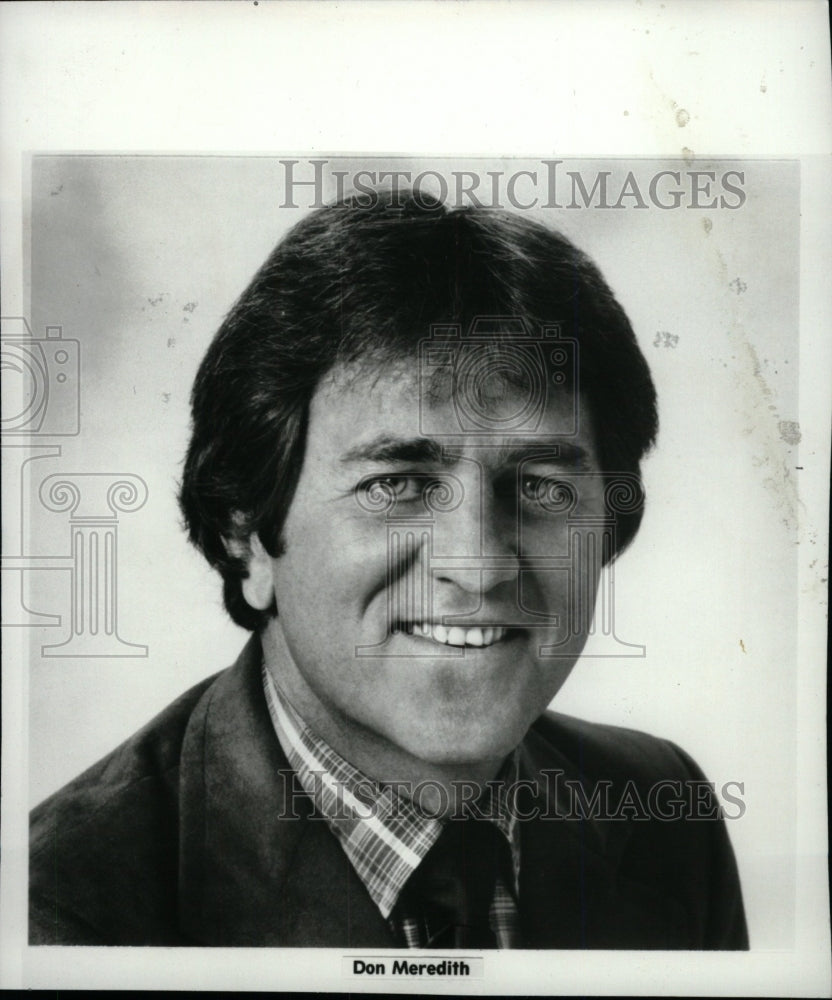 1978 Press Photo Don Meredith sportscaster - RRW74233 - Historic Images