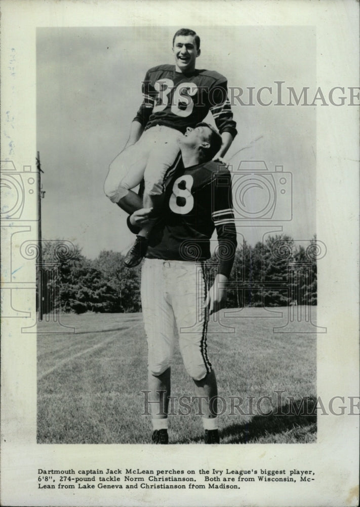 1964 Press Photo Jack McLean &amp; Norm Christianson. - RRW74391 - Historic Images