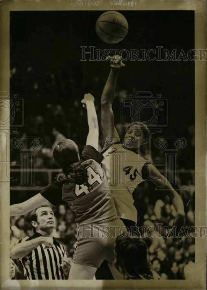 1976 Press Photo Luisa Harris Datha State.Basket ball - RRW74415 - Historic Images