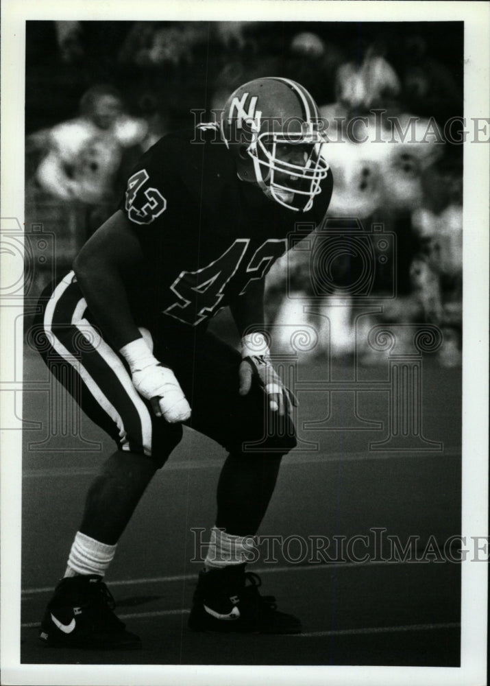 1993 Press Photo Gerald Nickelberry Northern University - RRW74457 - Historic Images