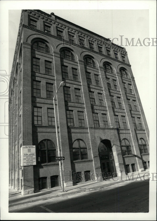 1987 Press Photo Electric Company Detroit Building RRW74743