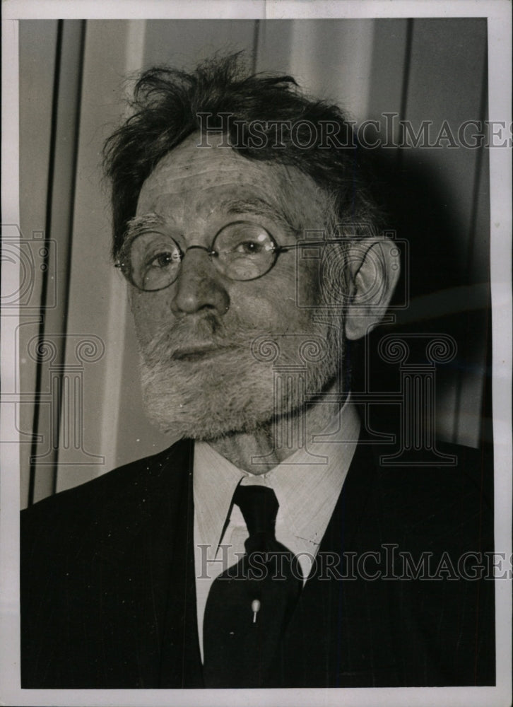 1938 Press Photo Pink whiskered Hamilton Lewis Beard - RRW74795 - Historic Images