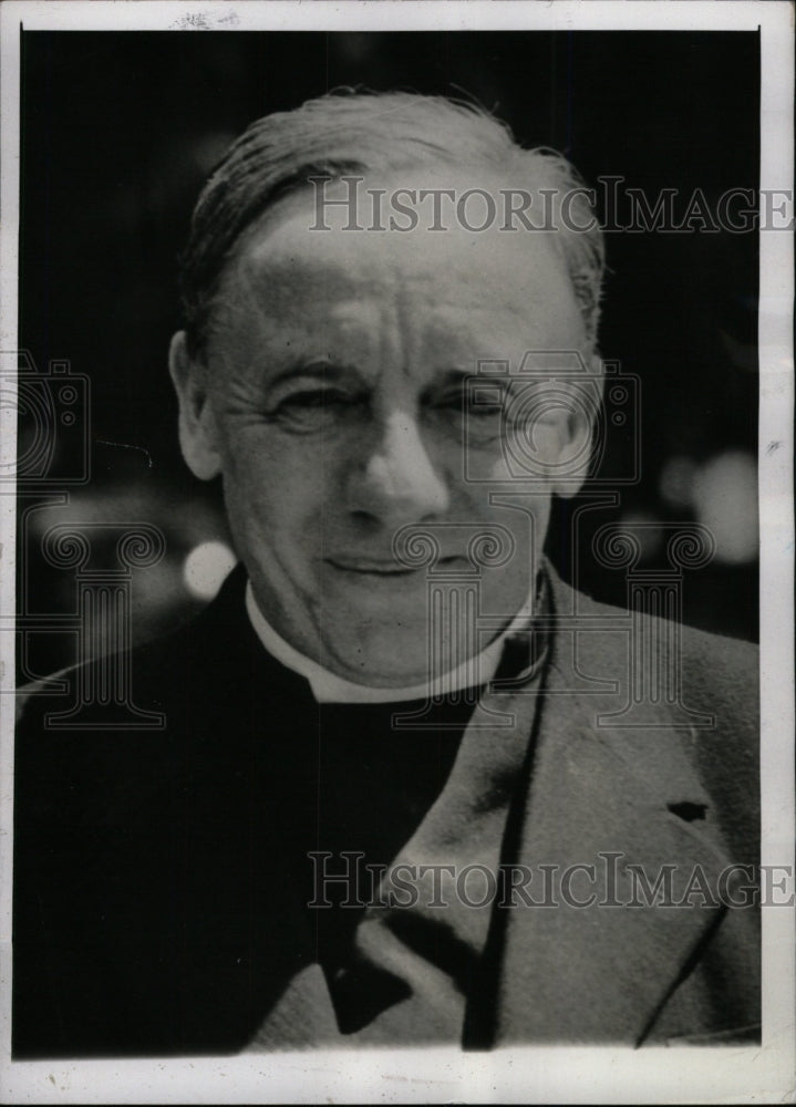 1937 Press Photo Rnderson Jardine France Vicar Monts - RRW74813 - Historic Images