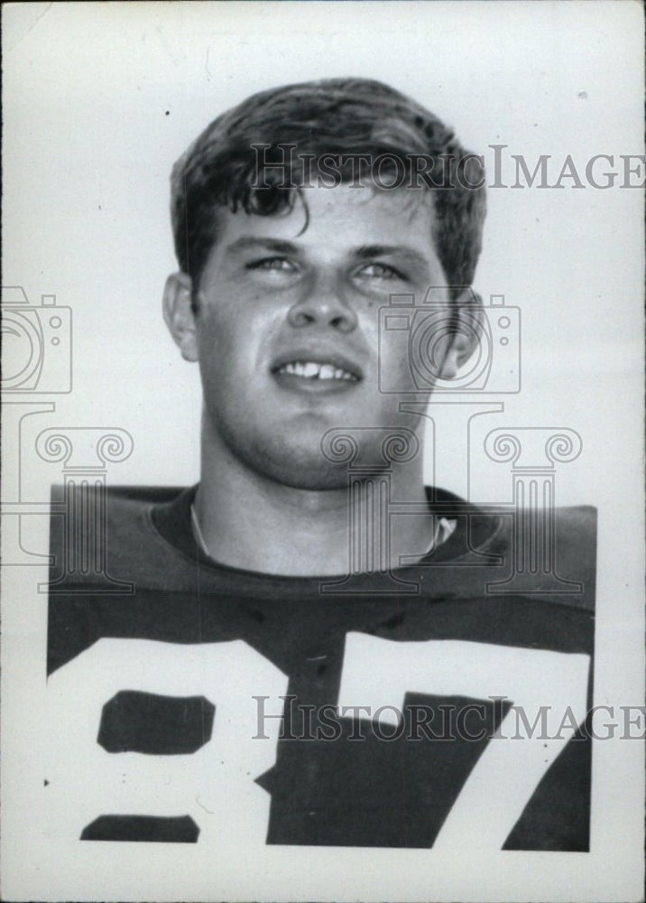 1965 Press Photo Dale University Gridder Illinois - RRW74943 - Historic Images