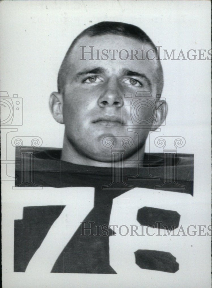 1965 Press Photo Larry Baird Eastern Illinois Grinder - RRW74957 - Historic Images