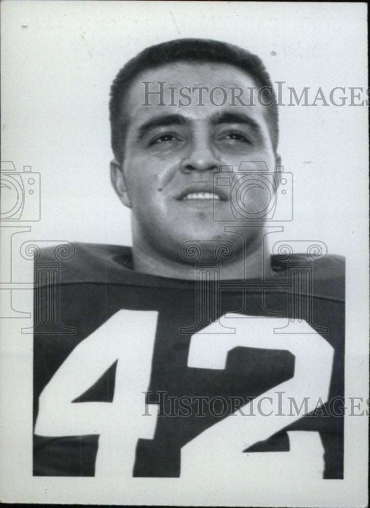 1965 Press Photo John Cappello football East. Illinois - RRW74967 - Historic Images
