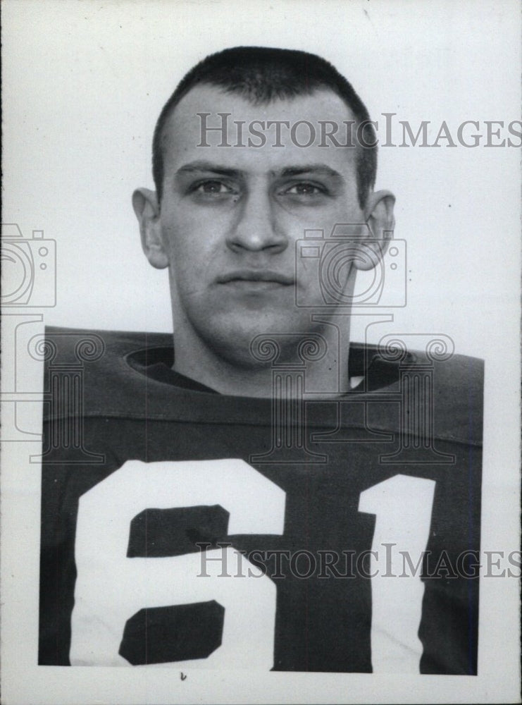 1965 Press Photo Ed Wold football Eastern Illinois - RRW74975 - Historic Images