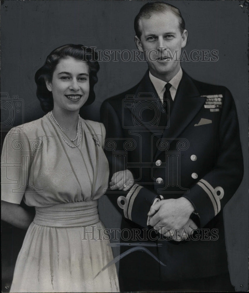 1947 Press Photo Princess Elizabeth Hubby Prince Philip - RRW75171 - Historic Images