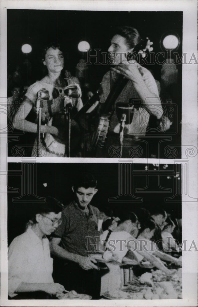 1957 Press Photo American Youth Red Cina Robert Cohen - RRW75213 - Historic Images