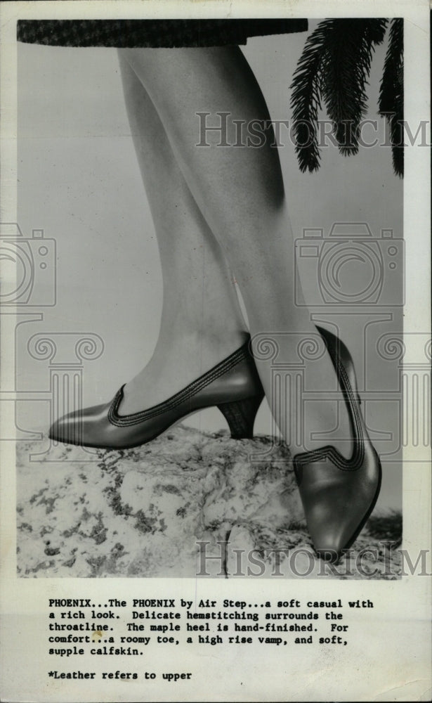 1964 Press Photo Phoenix air step soft casual Rich Heel - RRW75241 - Historic Images