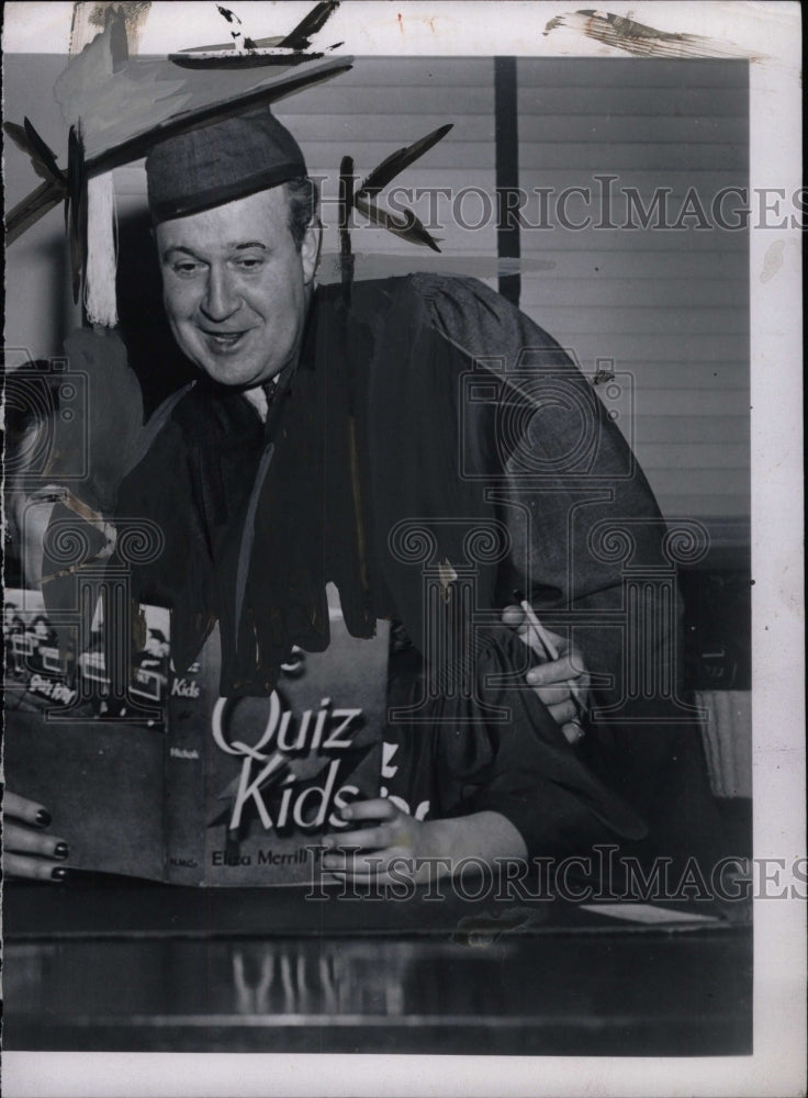 1947 Press Photo Joseph Kelly quiz kids entertainer - RRW75289 - Historic Images