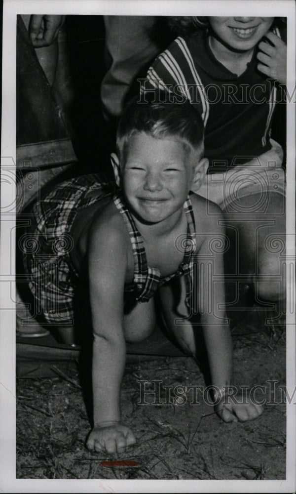 1953 Press Photo Face Fred Fischer - RRW75523 - Historic Images