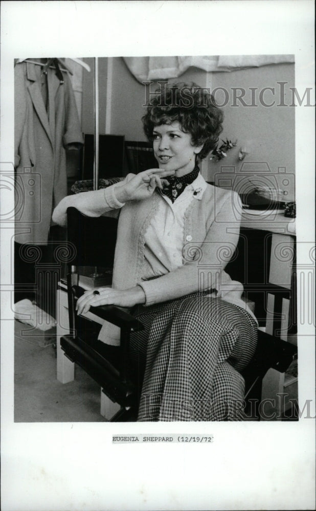 1973 Press Photo Eugenia Sheppard Newspaper Columnist - RRW75813 - Historic Images