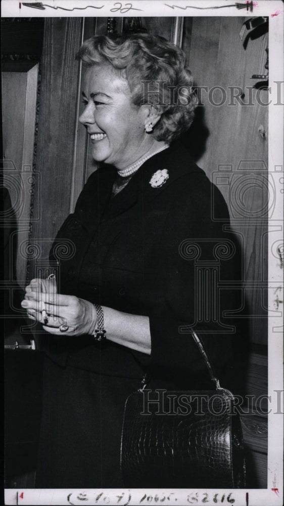 1960 Press Photo Mrs. Benson Ford. - RRW75819 - Historic Images