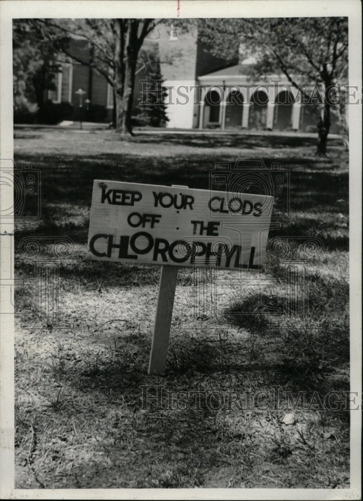 1968 Press Photo Wheaton College Grass Planting - RRW75903 - Historic Images