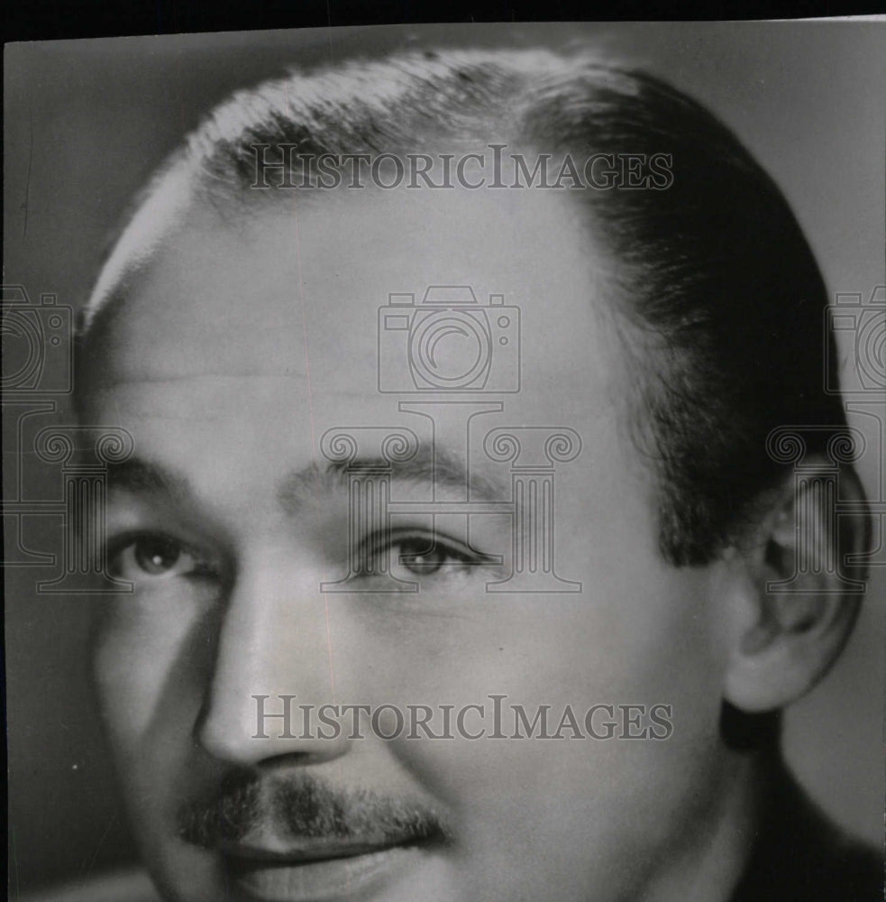 1948 Press Photo Jack Bailey radio commentator - RRW75943 - Historic Images