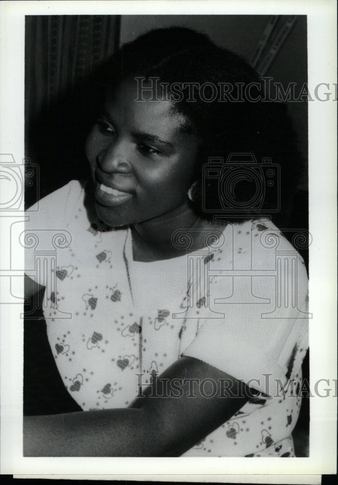 1988 Press Photo Tess Osonye Akaeke Onwueme Nigerian pl - RRW76239 - Historic Images