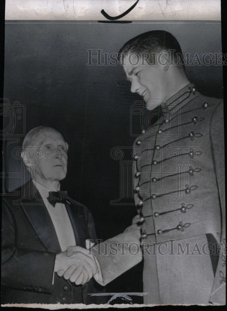 1957 Press Photo Henry C. Hodges Jr Lawrence S. O&#39;Neill - RRW76371 - Historic Images