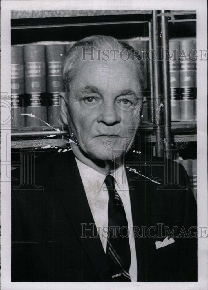 1967 Press Photo Eugene F. Townsend Sr. Lansing Atty. - RRW76493 - Historic Images