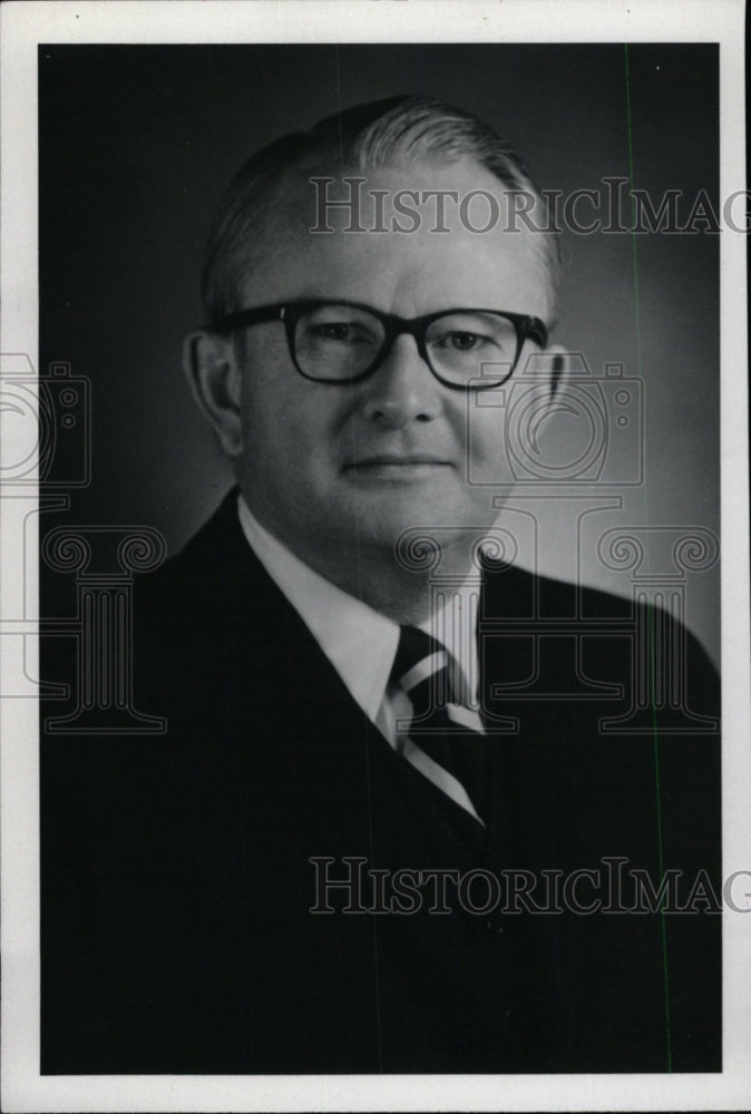 1973 Press Photo Jeptha W. Schureman DCL Trustee - RRW76665 - Historic Images