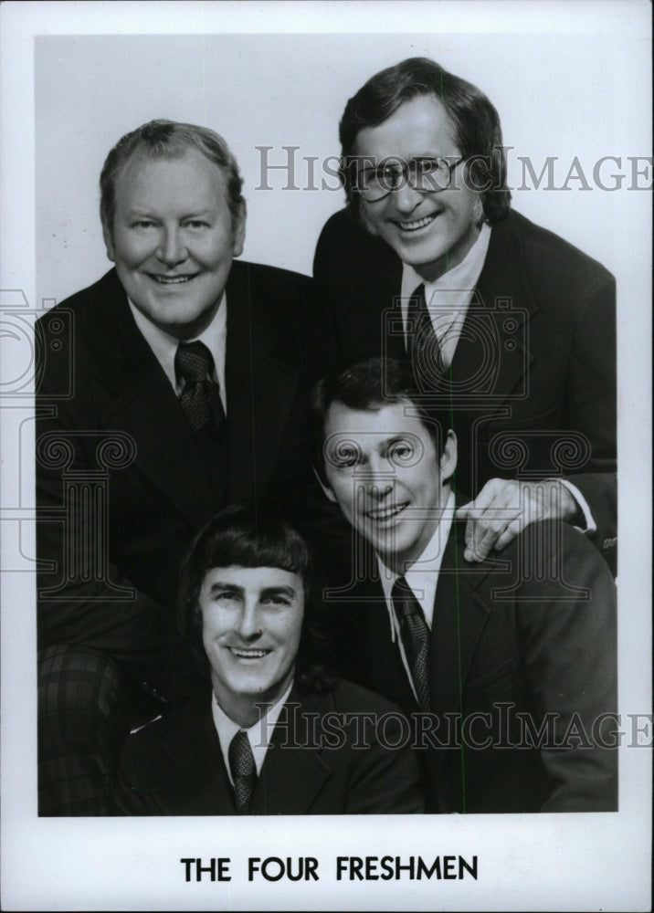 1976 Press Photo The Four Freshmen Quarter Singers - RRW76677 - Historic Images