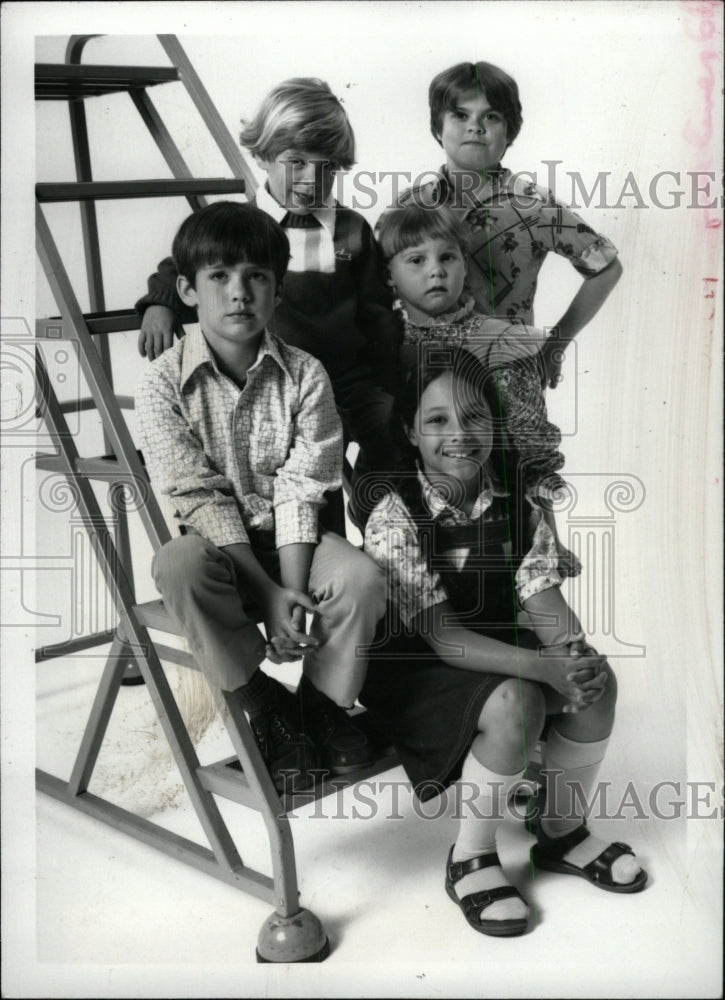 1979 Press Photo Torchlighters Children Detroit - RRW76743 - Historic Images