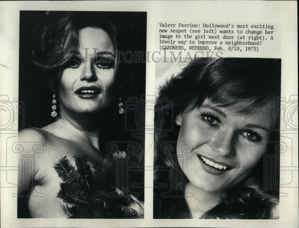 1975 Press Photo American Actress Model Valerie Perrine - RRW77221 - Historic Images