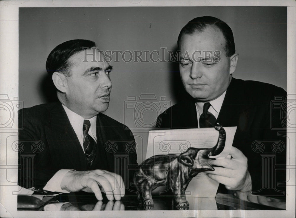 1940 Press Photo Harold Stassen Martin Keynote Speech - RRW77229 - Historic Images