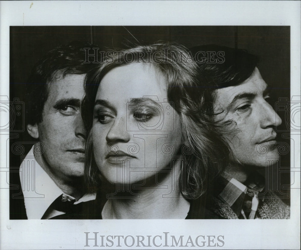 1981 Press Photo Betrayal Play Cast Kava Griffin Hicks - RRW77237 - Historic Images